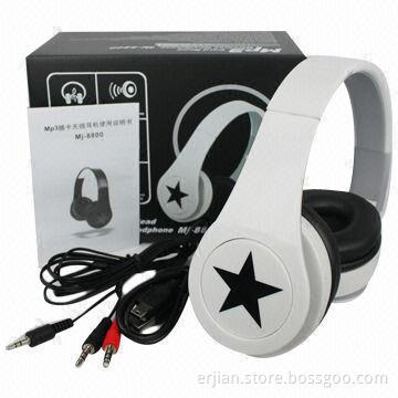 Fashionable Design Gift Wireless Stereo Headphones with Various Colors, Comfortable Wearing